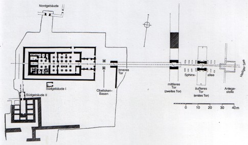 Plan des Tempel